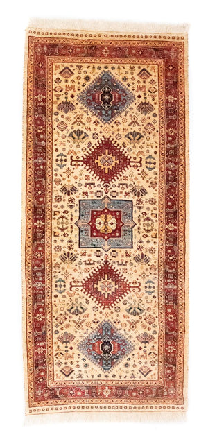 Tapis de couloir Tapis persan - Nomadic - 230 x 90 cm - beige