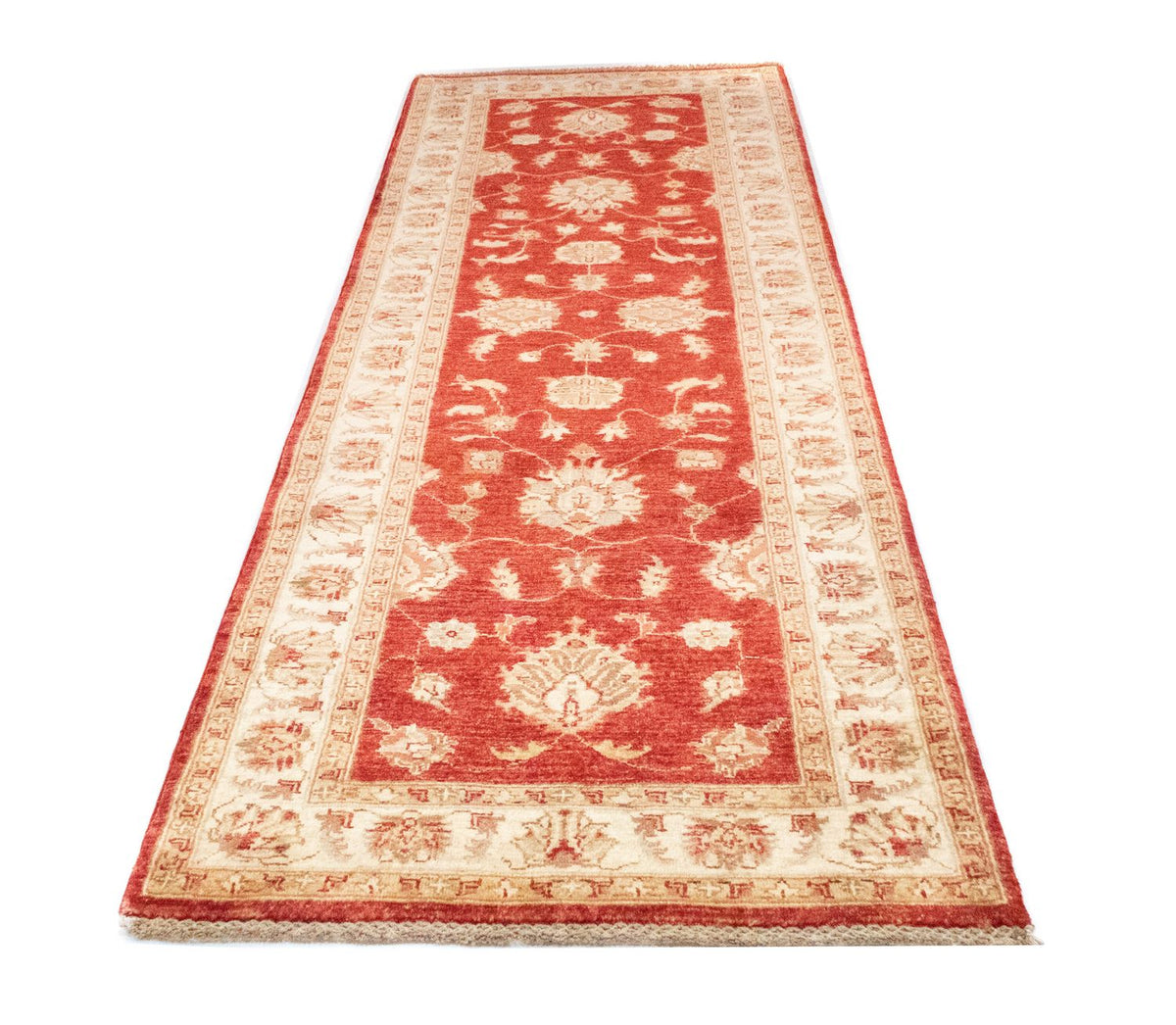 Tapis de couloir Tapis Ziegler - 252 x 83 cm - rouge