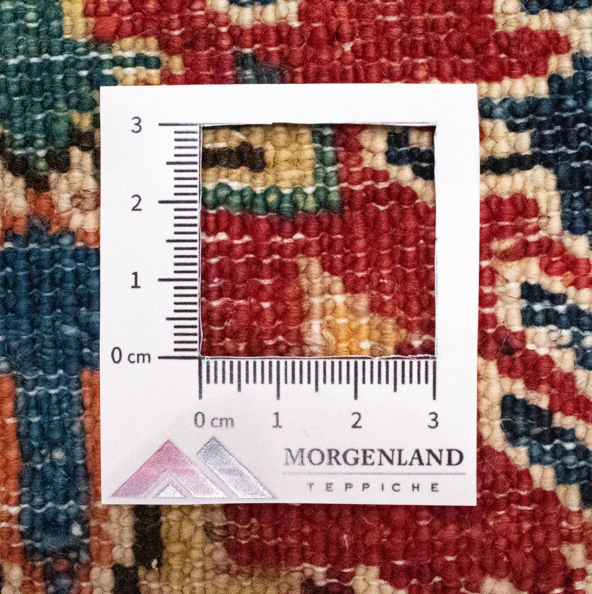 Tapis Ziegler - Kazak - 90 x 58 cm - bleu