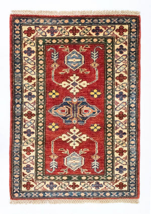 Tapis Ziegler - Kazak - 91 x 65 cm - rouge