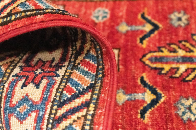 Tapis Ziegler - Kazak - 106 x 62 cm - orange