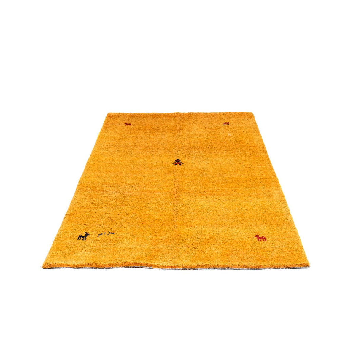 Tapis Gabbeh - Loribaft Persan - 180 x 109 cm - orange