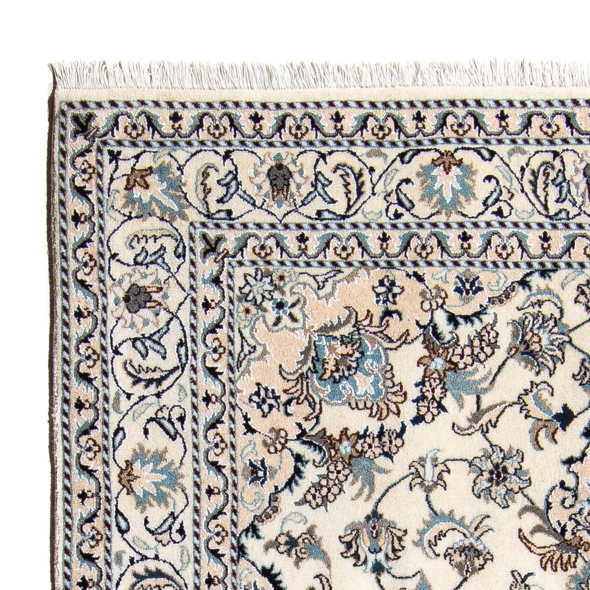 Tapis persan - Nain - 229 x 167 cm - beige