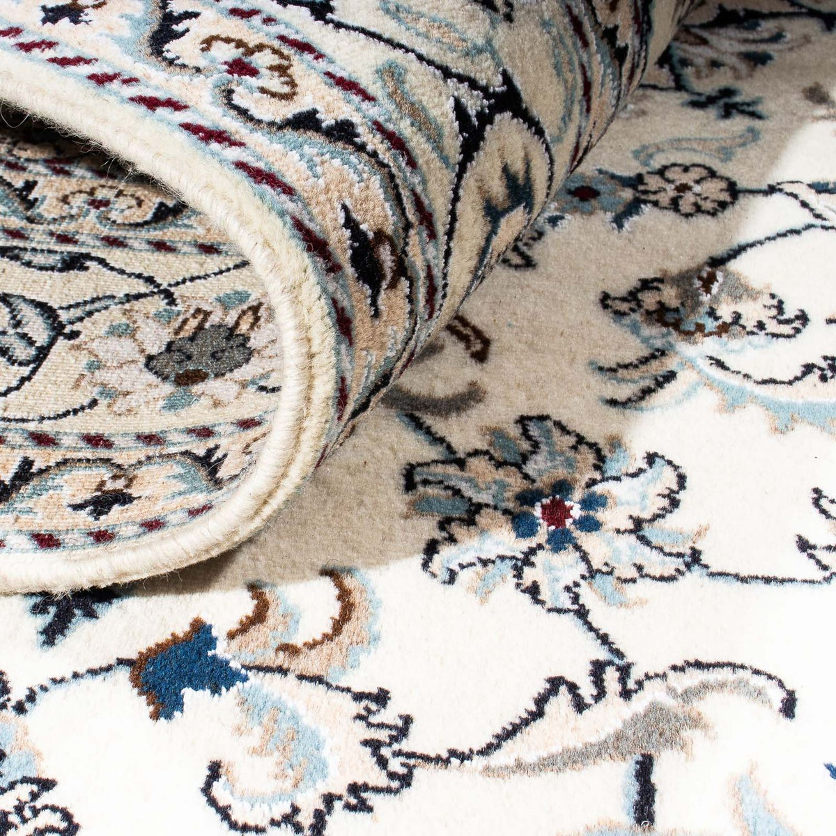 Tapis persan - Nain - 229 x 167 cm - beige