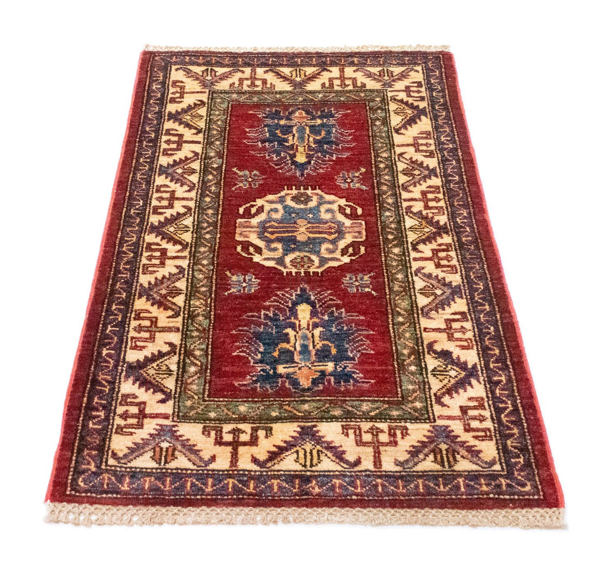Tapis Ziegler - Kazak - 96 x 62 cm - rouge