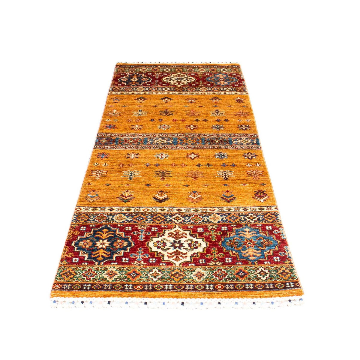 Tapis de couloir Tapis Ziegler - Shal - 215 x 74 cm - orange
