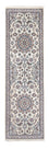 Tapis de couloir Tapis persan - Nain - Royal - 200 x 62 cm - beige
