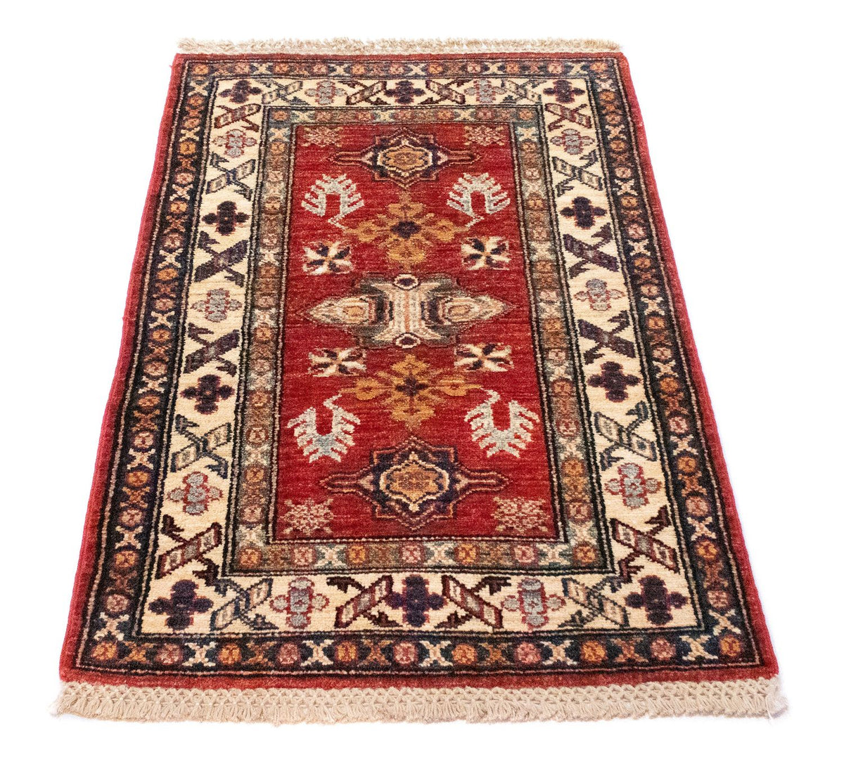 Tapis Ziegler - Kazak - 88 x 61 cm - rouge