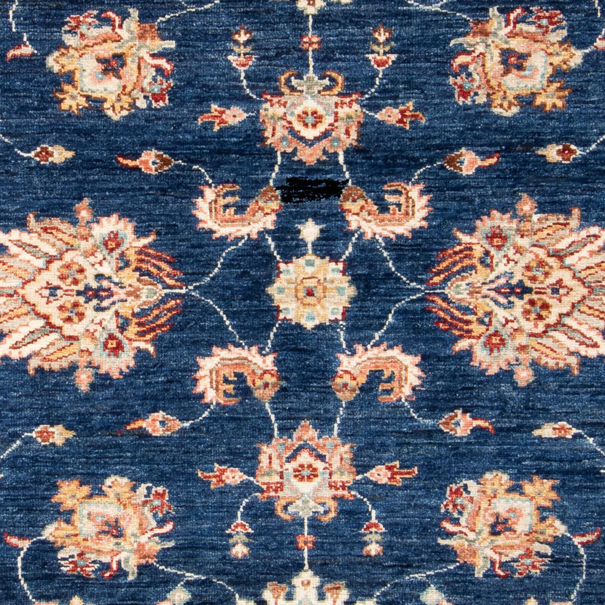 Tapis Ziegler - 176 x 120 cm - bleu foncé
