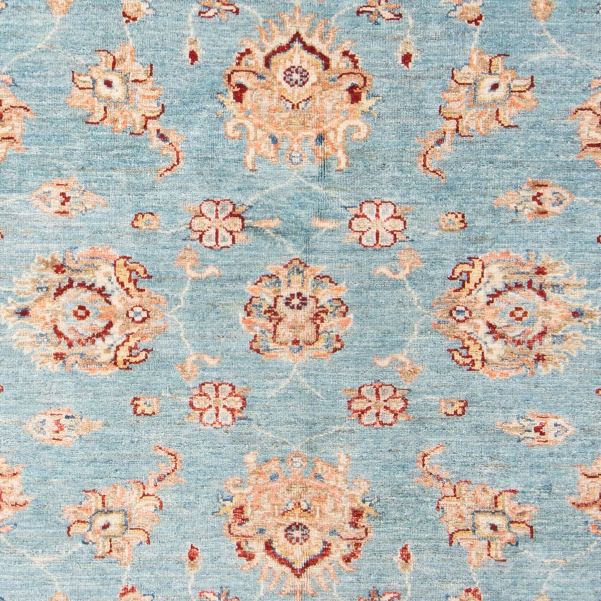 Tapis Ziegler - 181 x 126 cm - bleu clair