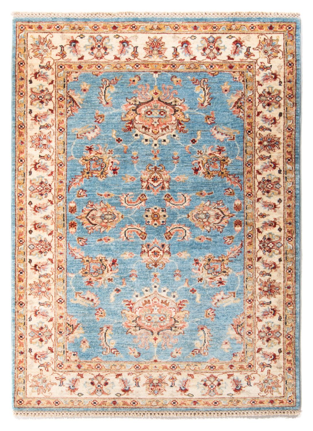 Tapis Ziegler - 161 x 104 cm - bleu clair