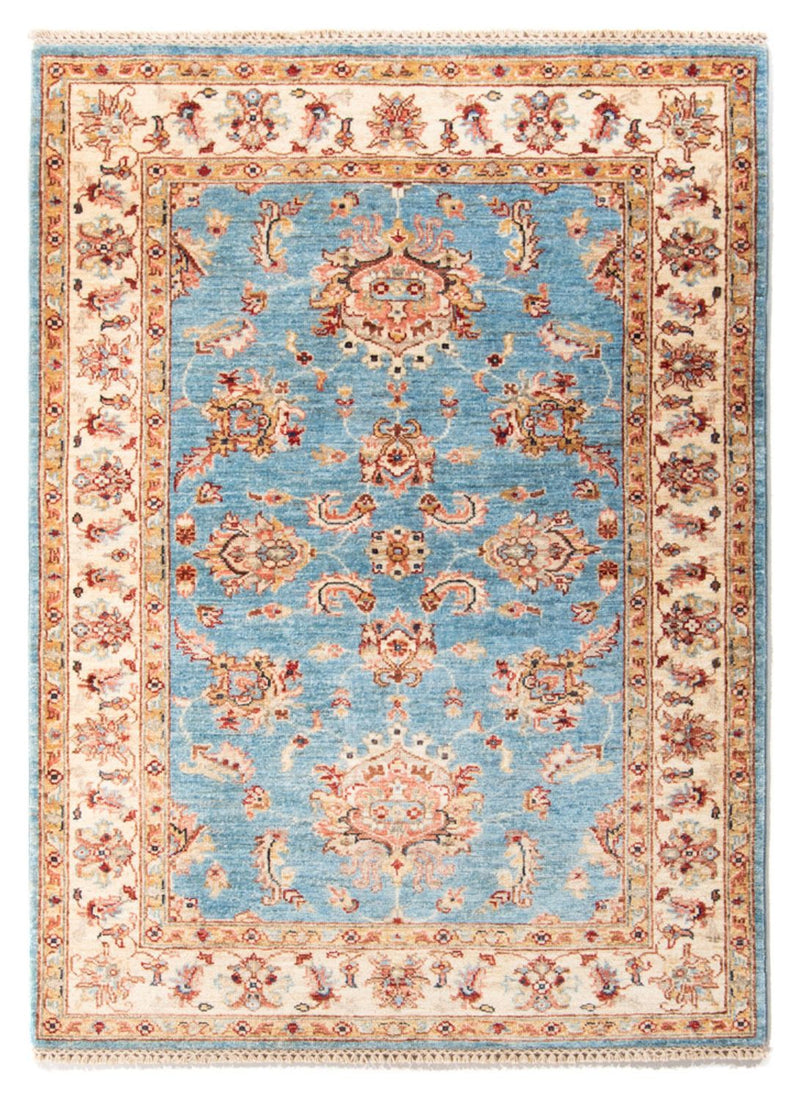 Tapis Ziegler - 161 x 104 cm - bleu clair