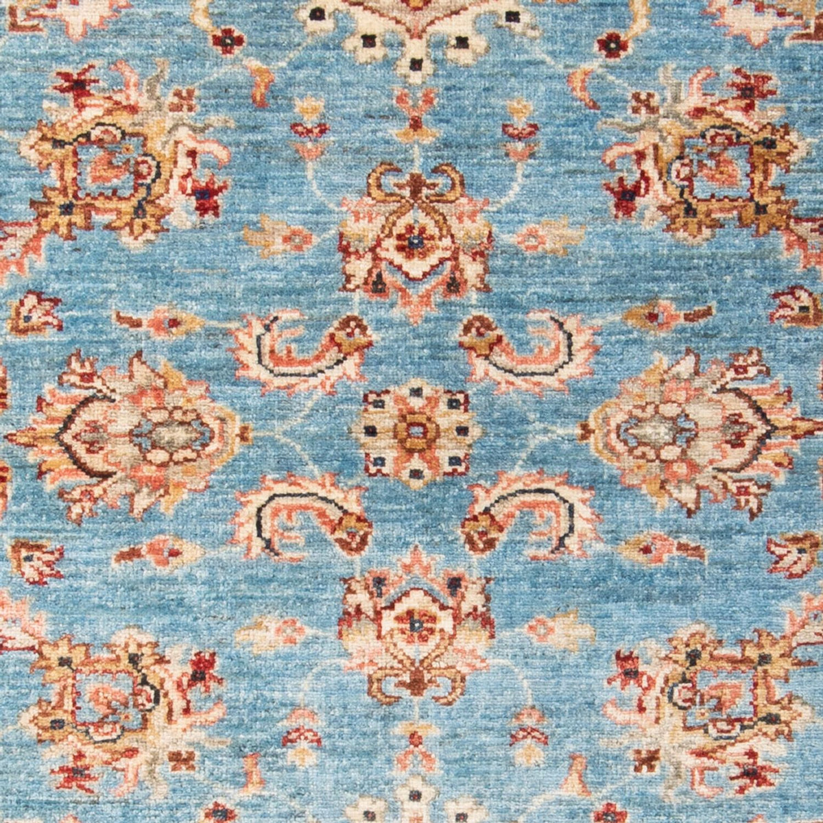 Tapis Ziegler - 161 x 104 cm - bleu clair