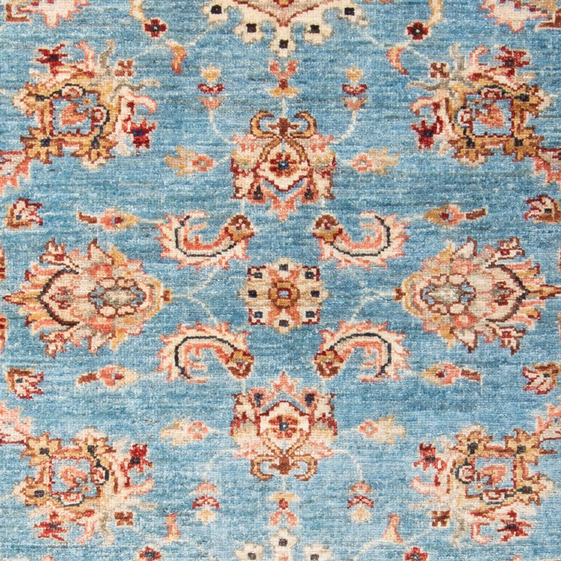 Tapis Ziegler - 161 x 104 cm - bleu clair