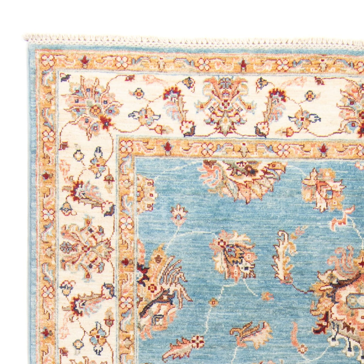 Tapis Ziegler - 214 x 154 cm - bleu clair