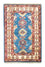 Tapis Ziegler - Kazak - 97 x 65 cm - bleu