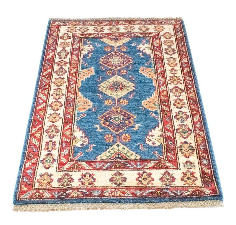 Tapis Ziegler - Kazak - 97 x 65 cm - bleu
