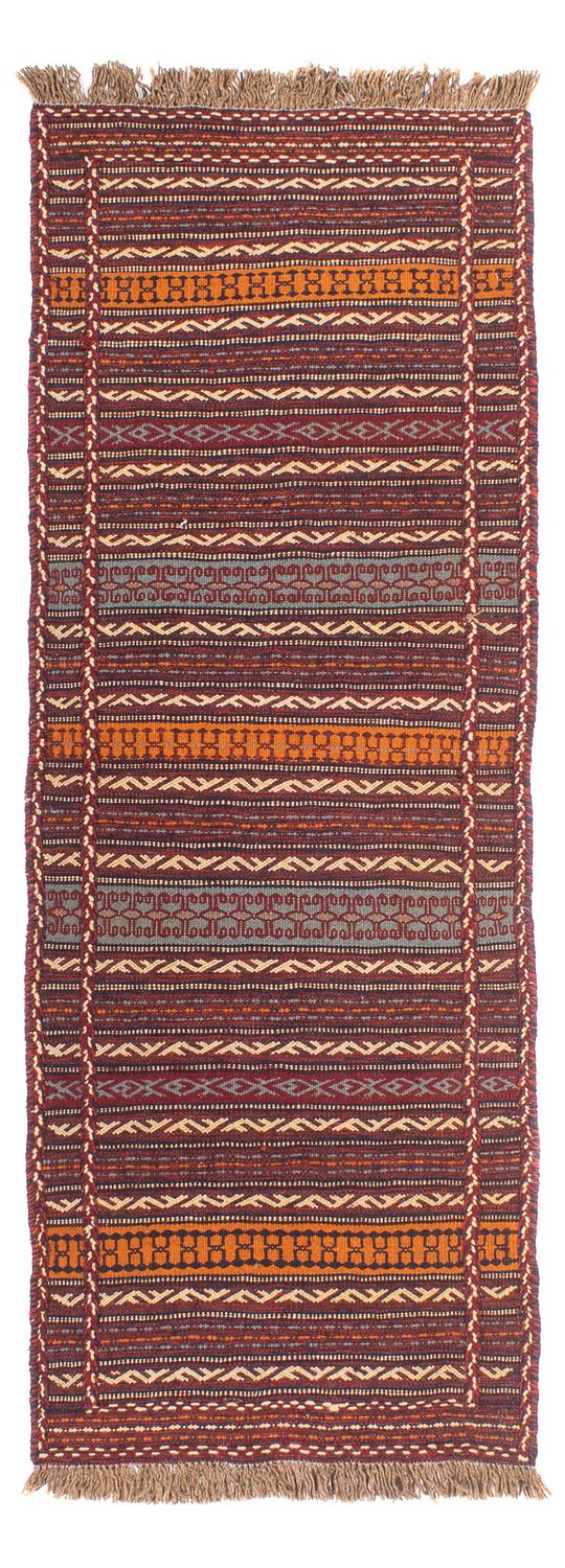 Tapis de couloir Tapis Kelim - Oriental - 192 x 70 cm - multicolore