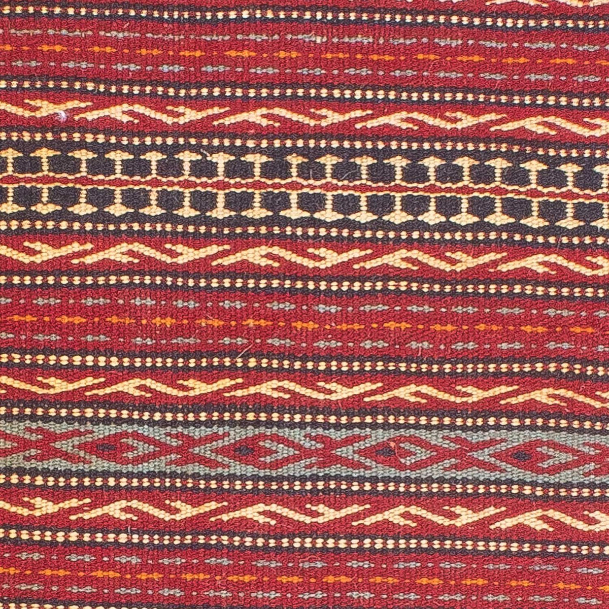 Tapis de couloir Tapis Kelim - Oriental - 200 x 72 cm - multicolore