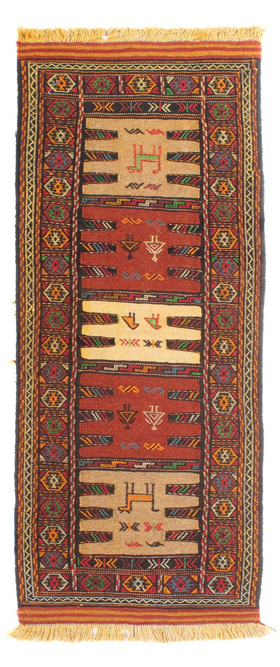 Kilim de Senneh 68x170cm - multicolore