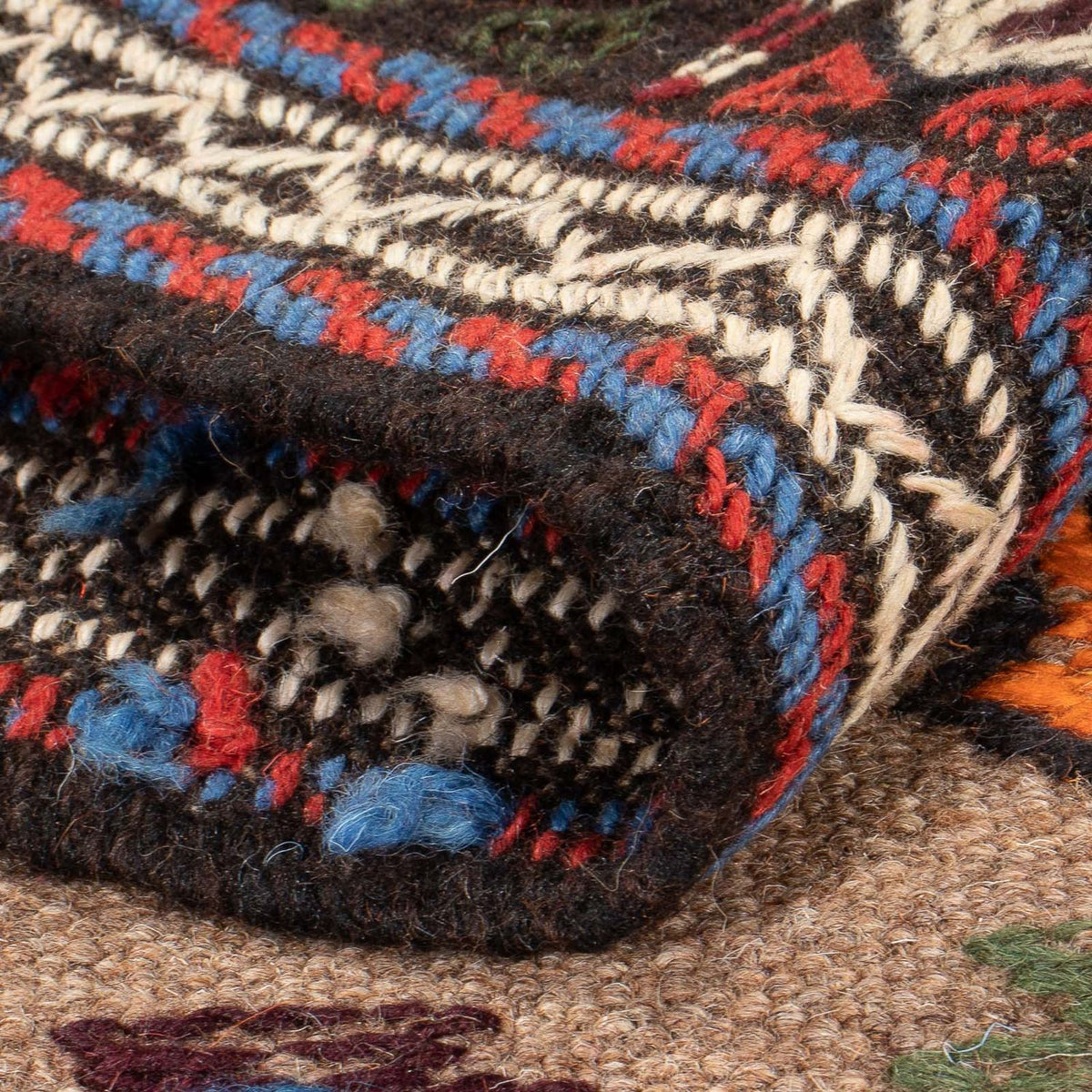 Tapis de couloir Tapis Kelim - Oriental - 200 x 100 cm - multicolore