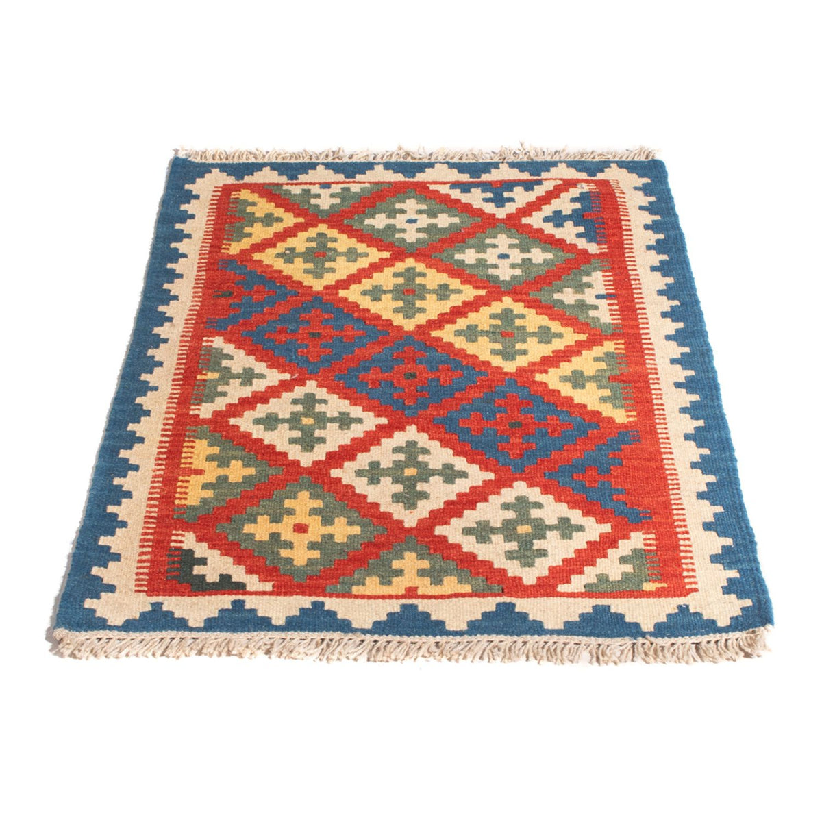 Tapis Kelim - Oriental - 94 x 64 cm - multicolore