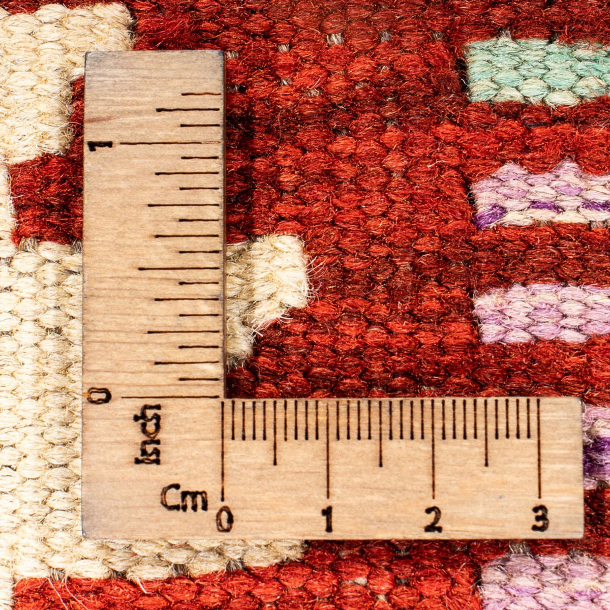 Tapis de couloir Tapis Kelim - Splash - 292 x 80 cm - multicolore