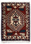 Tapis persan - Nomadic - 54 x 40 cm - multicolore