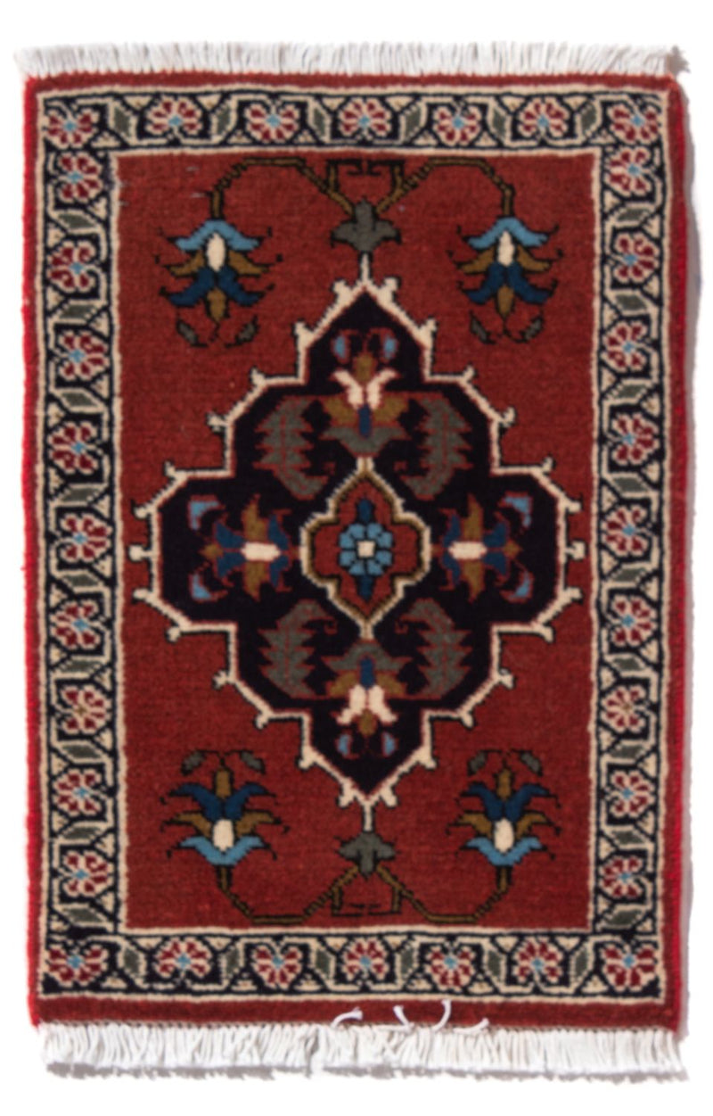 Tapis persan - Nomadic - 54 x 40 cm - multicolore