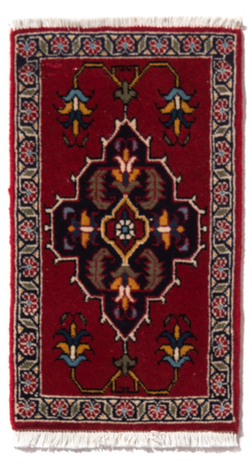 Tapis persan - Nomadic - 54 x 40 cm - multicolore