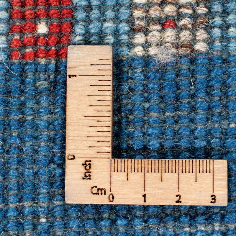 Tapis Gabbeh - Persan - 204 x 151 cm - bleu