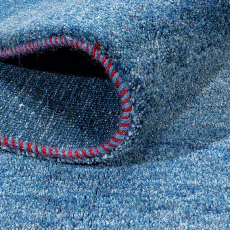 Tapis Gabbeh - Persan - 197 x 152 cm - bleu