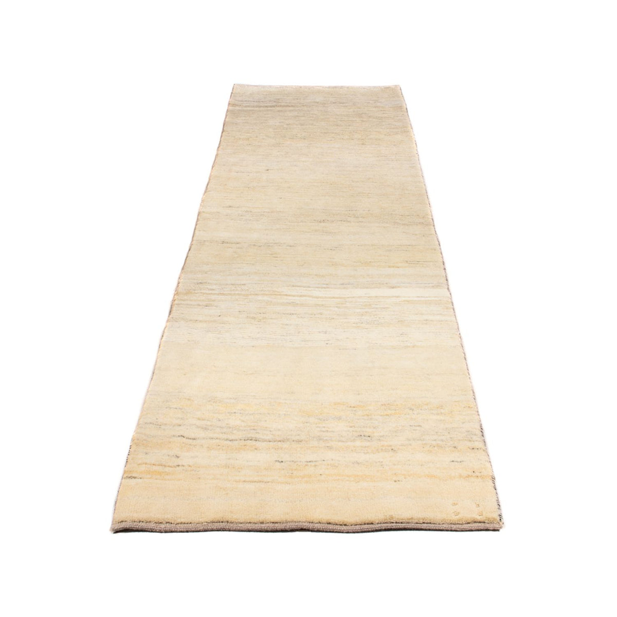 Tapis de couloir Tapis Gabbeh - Persan - 282 x 74 cm - beige