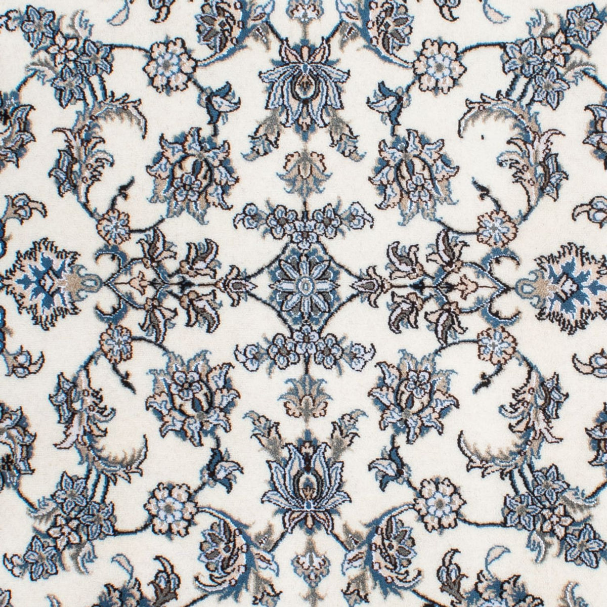 Tapis persan - Nain - 243 x 166 cm - crème