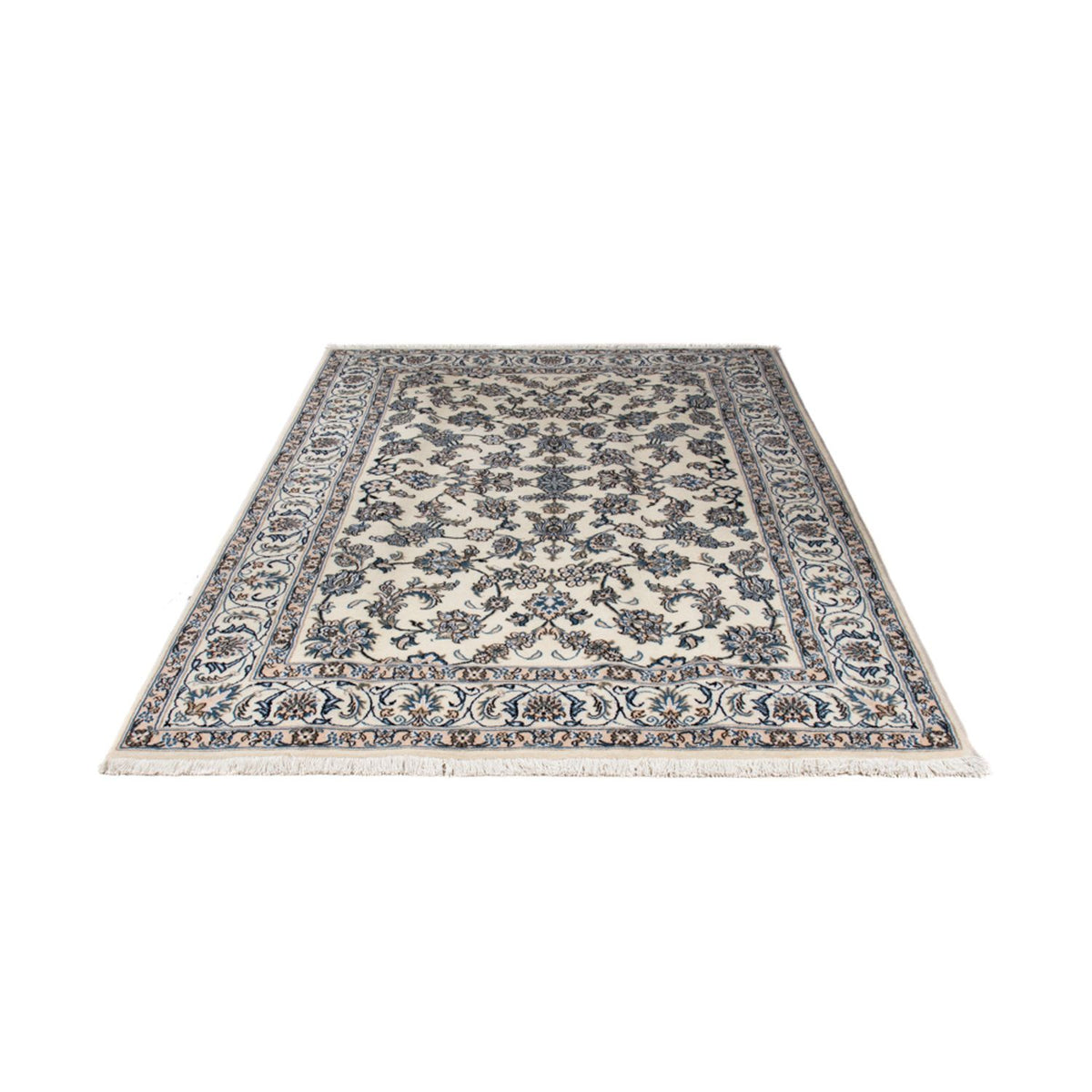 Tapis persan - Nain - 243 x 166 cm - crème