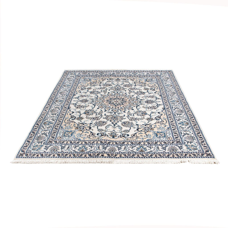 Tapis persan - Nain - 197 x 150 cm - beige
