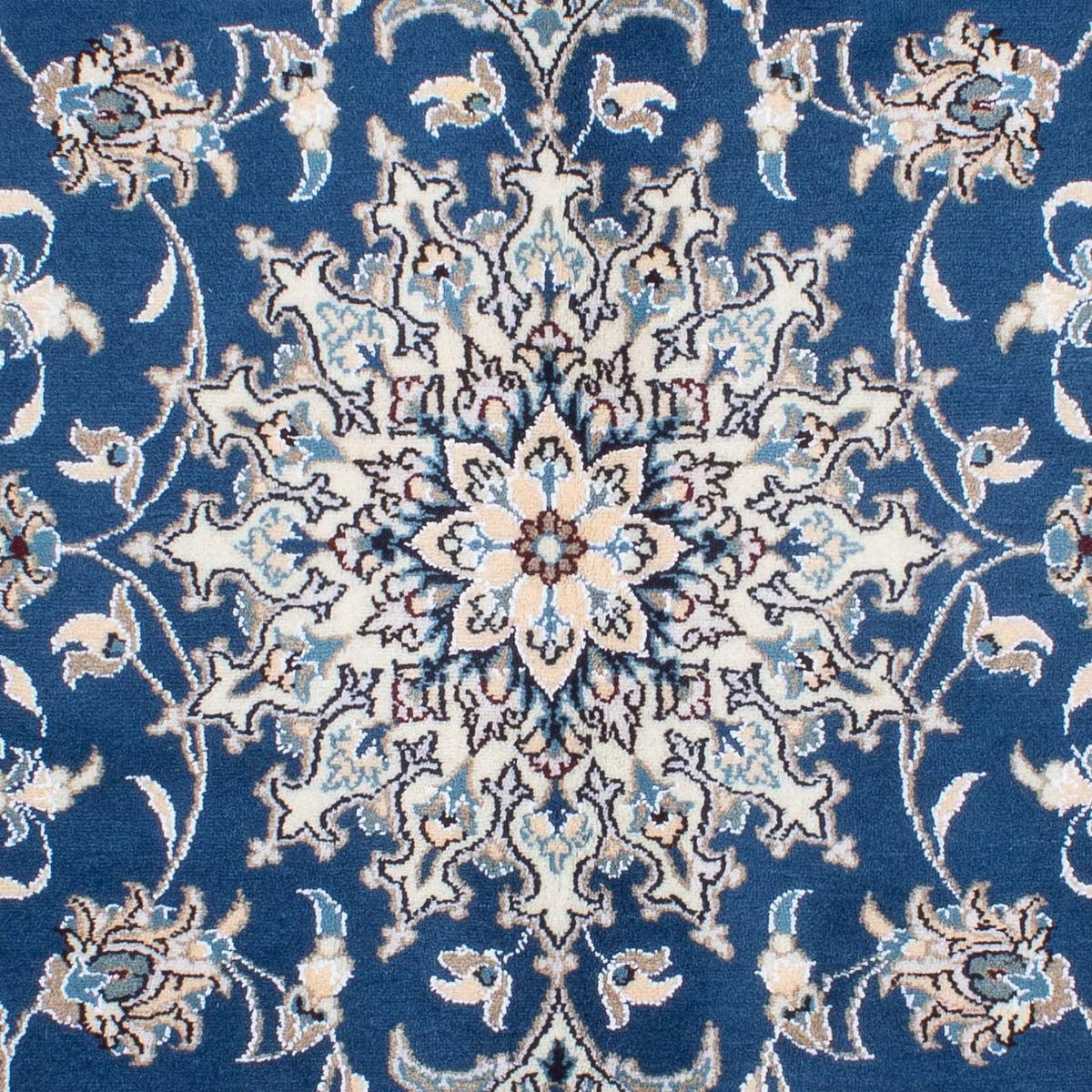 Tapis persan - Nain - 200 x 145 cm - bleu