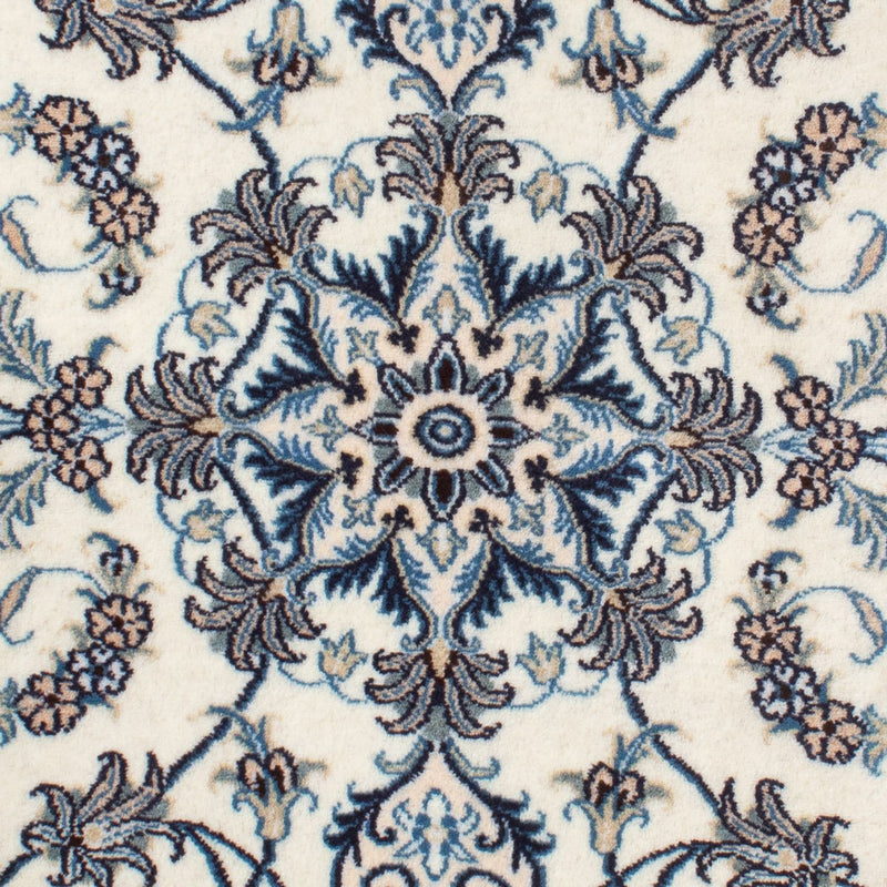 Tapis persan - Nain - 139 x 88 cm - crème