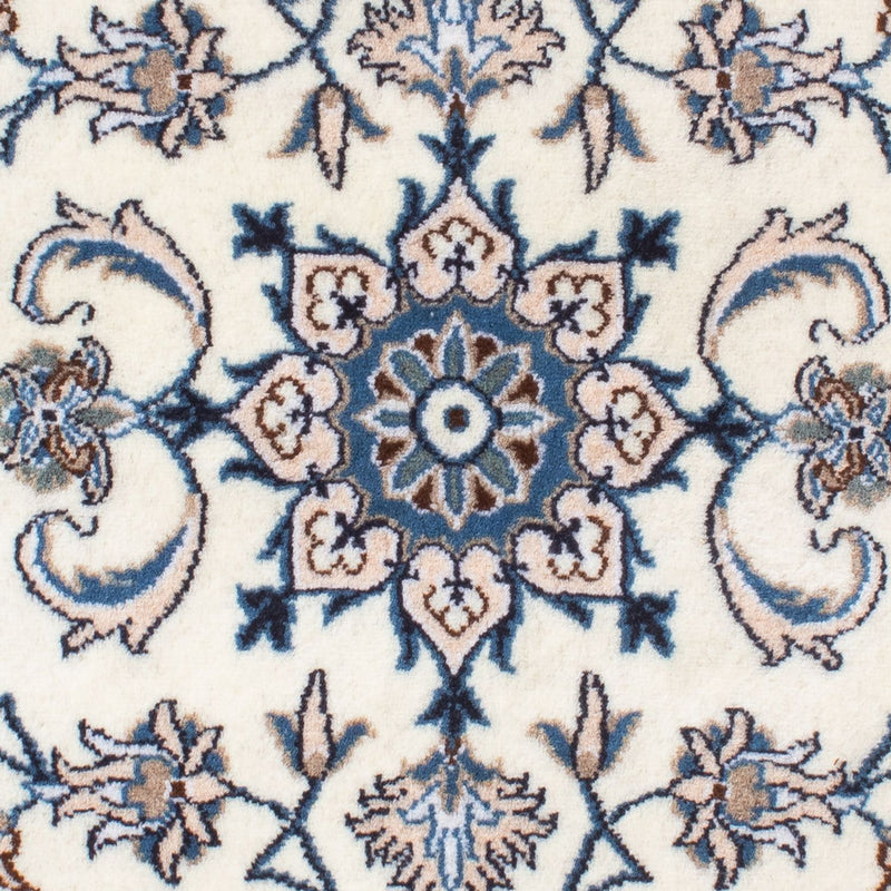 Tapis persan - Nain - 137 x 68 cm - crème