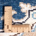 Tapis persan - Nain - 60 x 40 cm - bleu foncé
