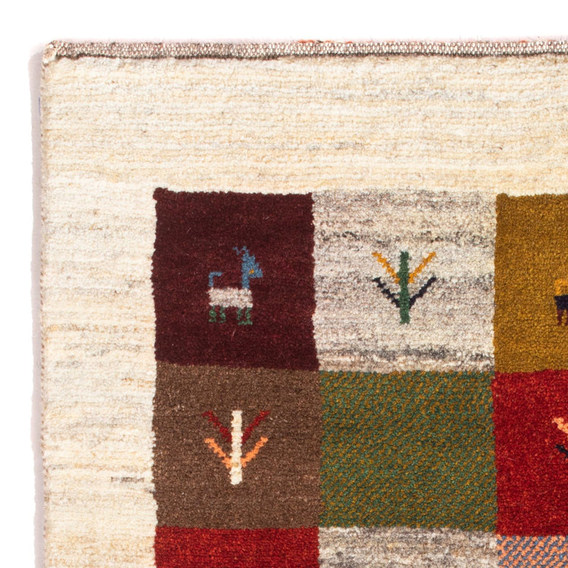 Tapis Gabbeh - Persan - 116 x 78 cm - multicolore