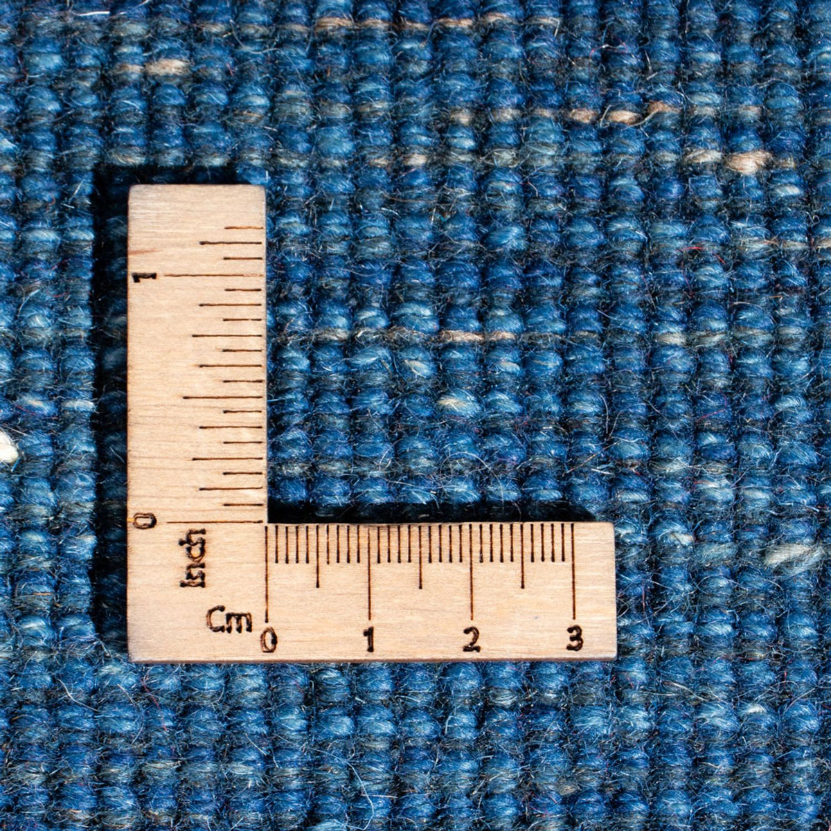 Tapis Gabbeh - Persan - 142 x 69 cm - bleu foncé