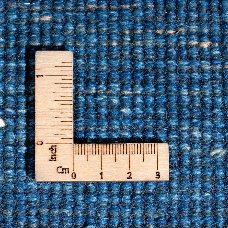 Tapis Gabbeh - Persan - 142 x 69 cm - bleu foncé