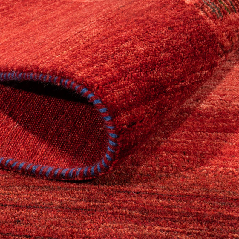 Tapis Gabbeh - Loribaft Persan - 286 x 204 cm - rouge