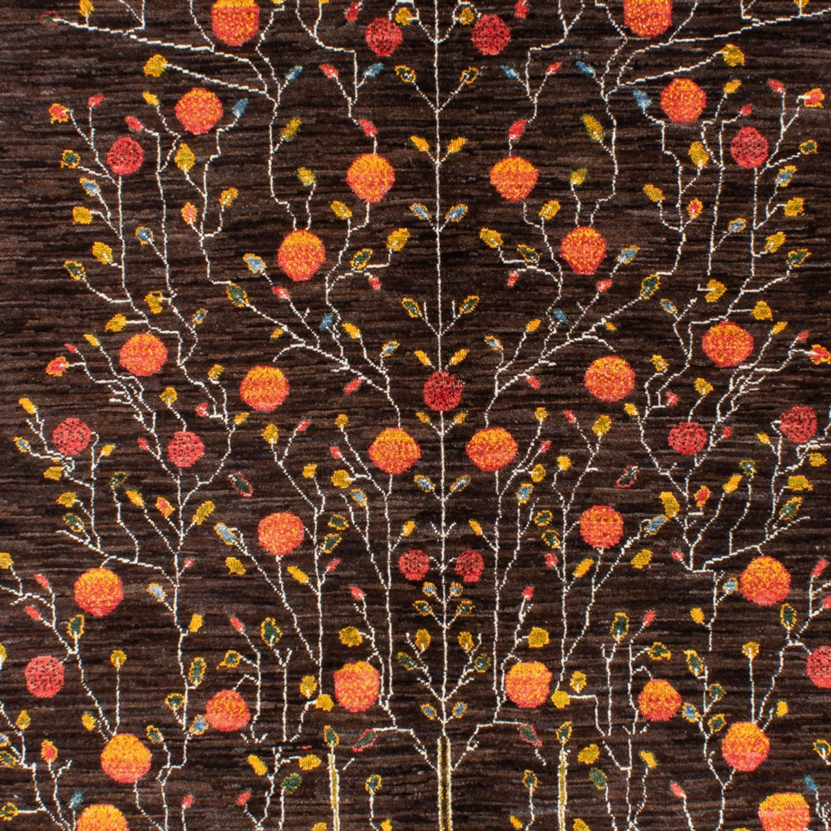 Tapis Gabbeh - Loribaft Persan - 260 x 172 cm - marron