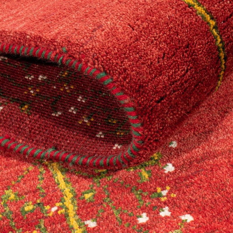 Tapis de couloir Tapis Gabbeh - Persan - 240 x 70 cm - rouge
