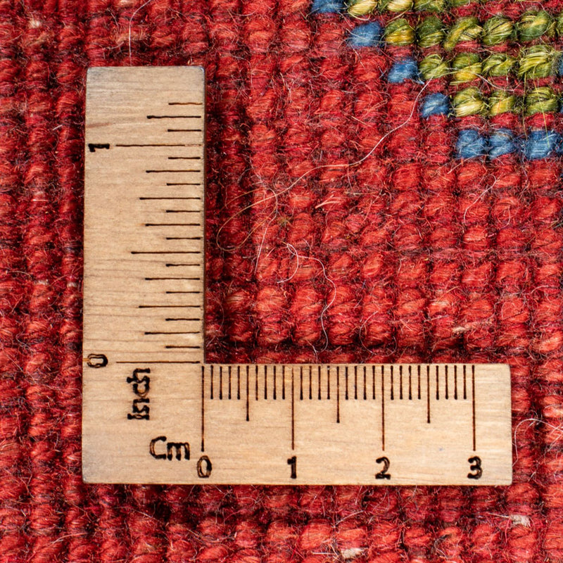 Tapis de couloir Tapis Gabbeh - Persan - 240 x 70 cm - rouge