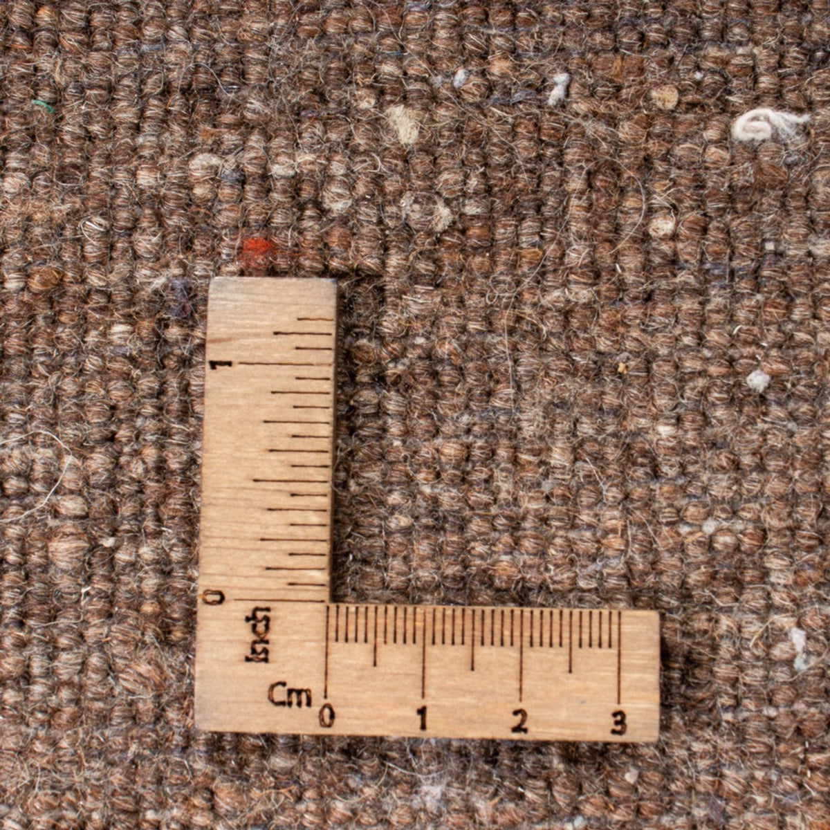 Tapis design - 249 x 187 cm - marron