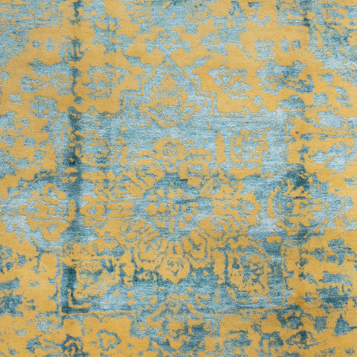 Tapis design - 305 x 251 cm - turquoise