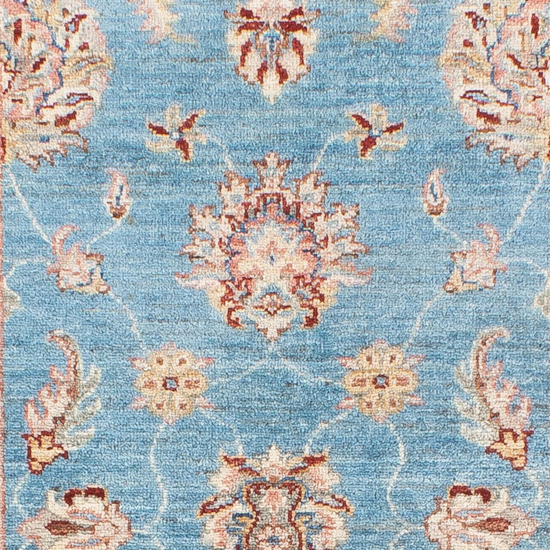 Tapis de couloir Tapis Ziegler - 201 x 82 cm - turquoise